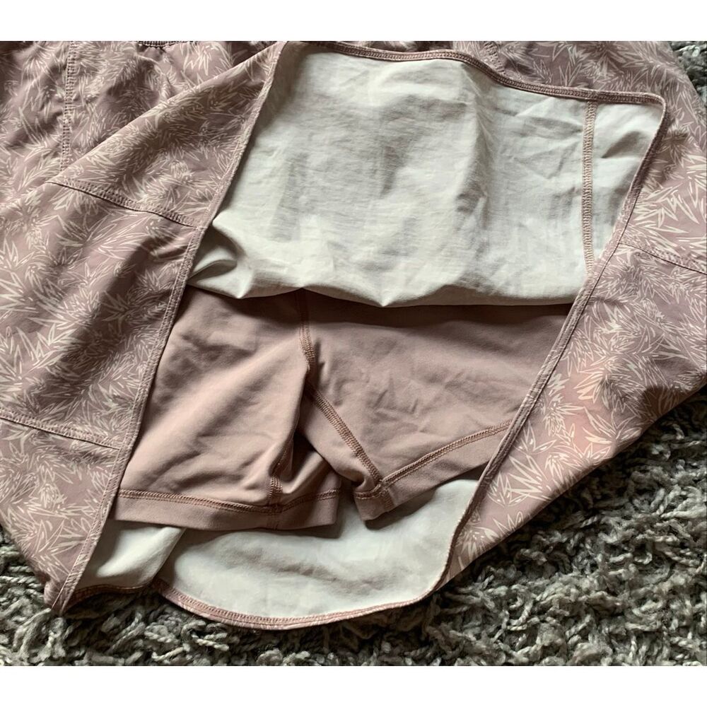 NEW NWOT PATAGONIA Fleetwith tan PRINT Wrap Skirt Skort sz XL - Picture 8 of 8